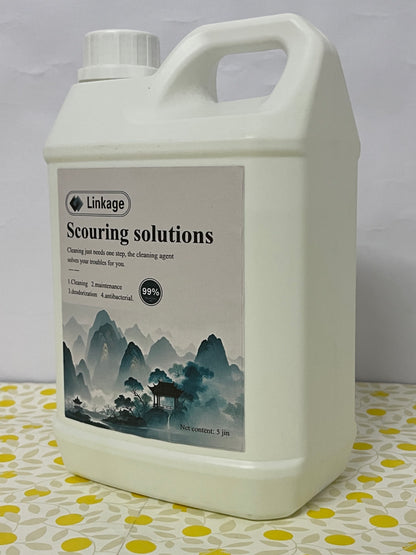 Linkage Fresh Floral Fragrance Deodorizing Solution Refill, Cleaning Solution, Residue & Streak Free, Suitable for All Robot Vacuum Cleaners and Wireless Wet Dry Dual-Use Vacuum Cleaners