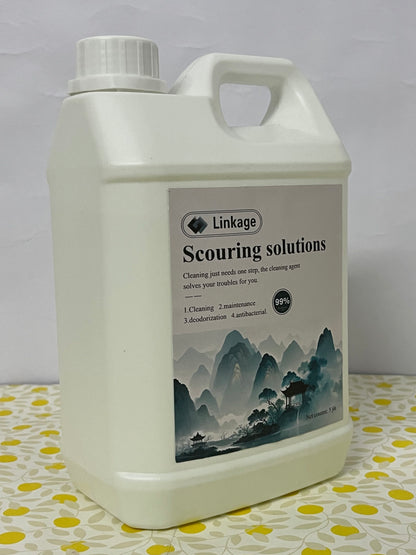 Linkage Fresh Floral Fragrance Deodorizing Solution Refill, Cleaning Solution, Residue & Streak Free, Suitable for All Robot Vacuum Cleaners and Wireless Wet Dry Dual-Use Vacuum Cleaners