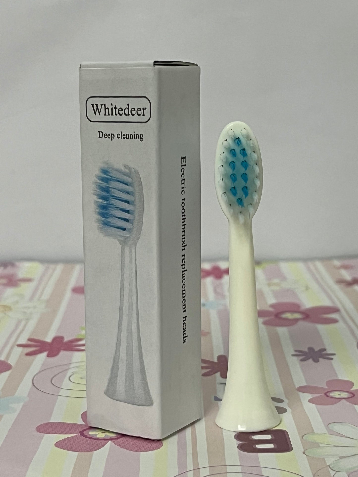 Whitedeer Electric toothbrush replacement heads Compatible With Elements Sonic Toothbrush, Large, Soft Bristles, Large- Replacement Brush Heads, Large