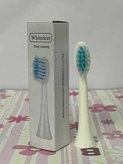 Whitedeer Electric toothbrush replacement heads Compatible With Elements Sonic Toothbrush, Large, Soft Bristles, Large- Replacement Brush Heads, Large