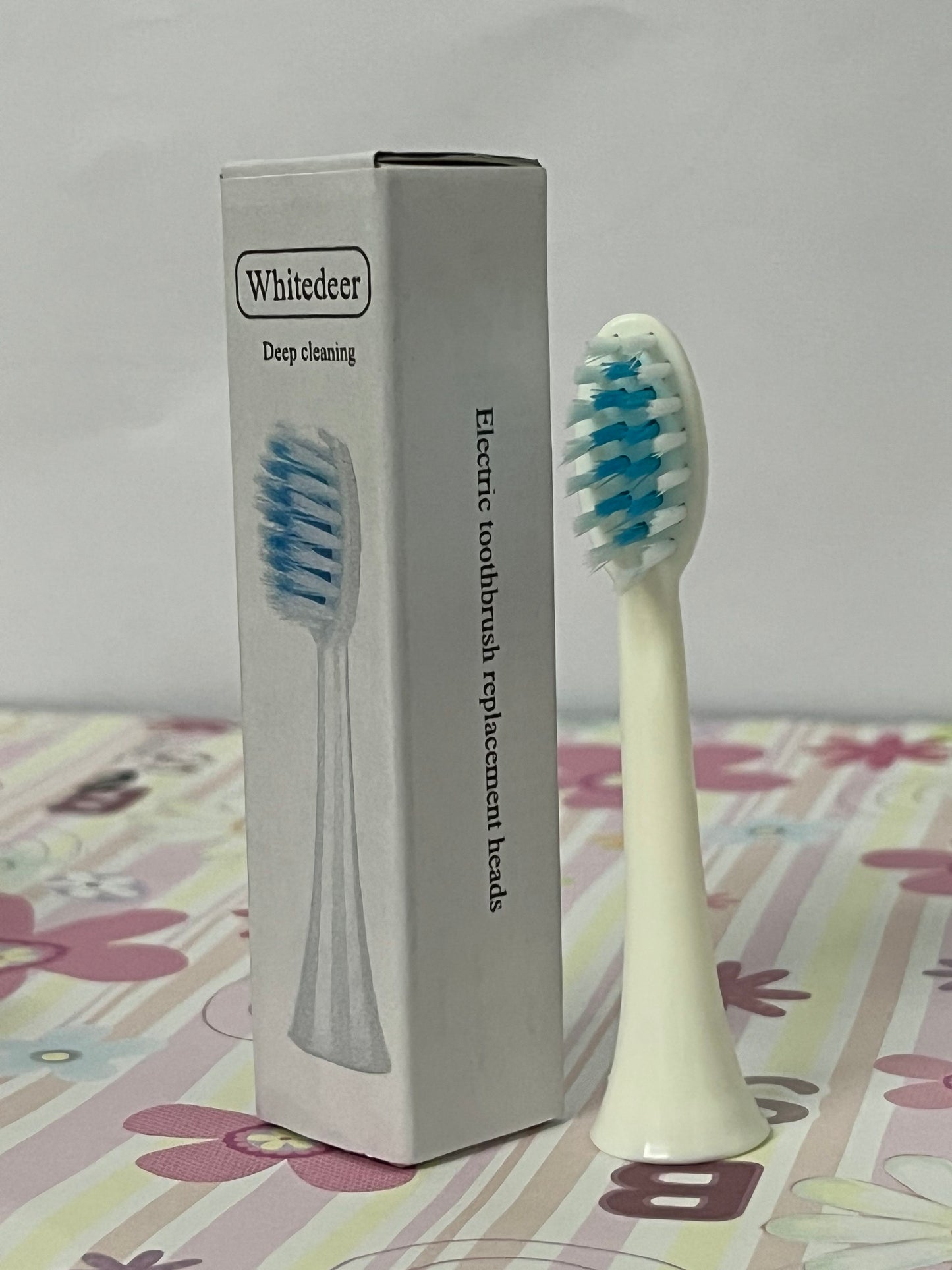 Whitedeer Electric toothbrush replacement heads Compatible With Elements Sonic Toothbrush, Large, Soft Bristles, Large- Replacement Brush Heads, Large