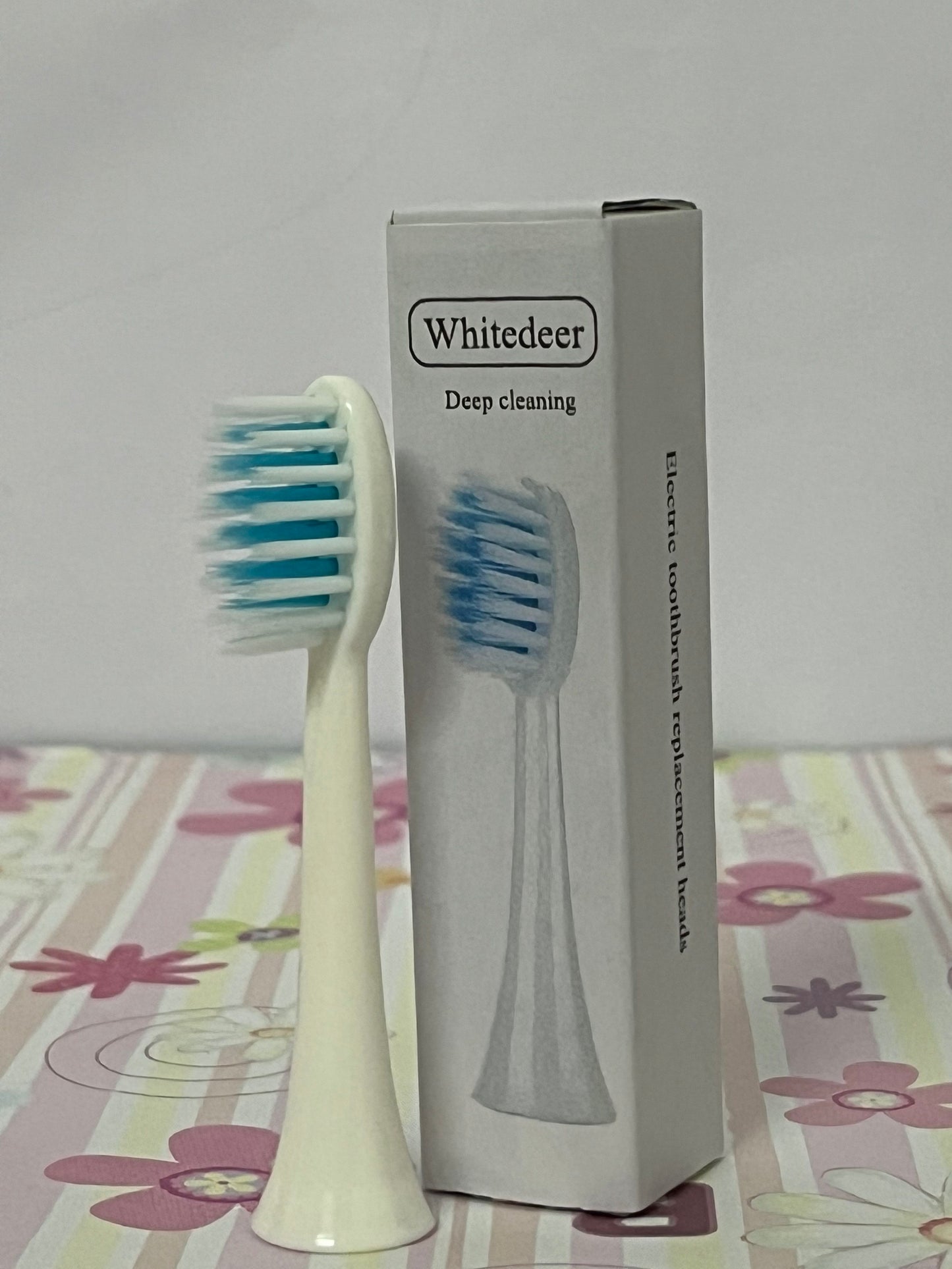 Whitedeer Electric toothbrush replacement heads Compatible With Elements Sonic Toothbrush, Large, Soft Bristles, Large- Replacement Brush Heads, Large