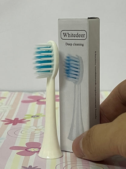 Whitedeer Electric toothbrush replacement heads Compatible With Elements Sonic Toothbrush, Large, Soft Bristles, Large- Replacement Brush Heads, Large