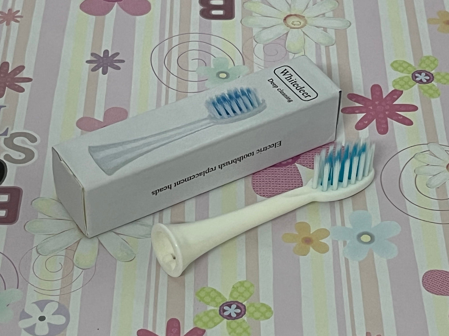 Whitedeer Electric toothbrush replacement heads Compatible With Elements Sonic Toothbrush, Large, Soft Bristles, Large- Replacement Brush Heads, Large
