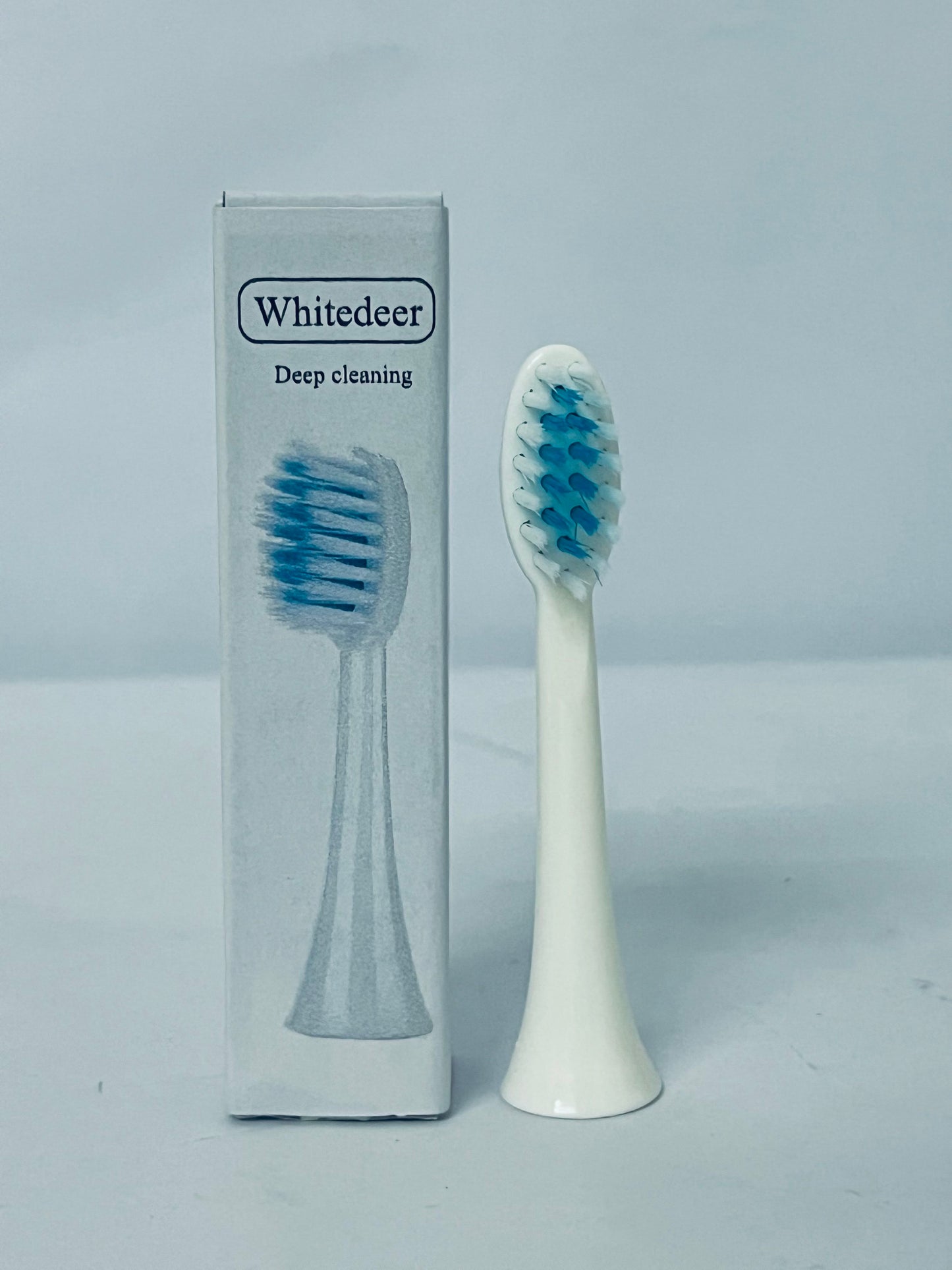 Whitedeer Electric toothbrush replacement heads Compatible With Elements Sonic Toothbrush, Large, Soft Bristles, Large- Replacement Brush Heads, Large