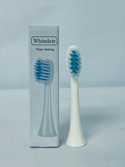 Whitedeer Electric toothbrush replacement heads Compatible With Elements Sonic Toothbrush, Large, Soft Bristles, Large- Replacement Brush Heads, Large