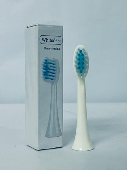 Whitedeer Electric toothbrush replacement heads Compatible With Elements Sonic Toothbrush, Large, Soft Bristles, Large- Replacement Brush Heads, Large