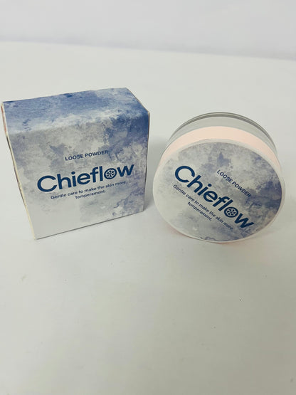 Chieflow Loose Powder - Gentle Care Setting Powder for Long-Lasting Matte Finish & Enhanced Skin Temperament
