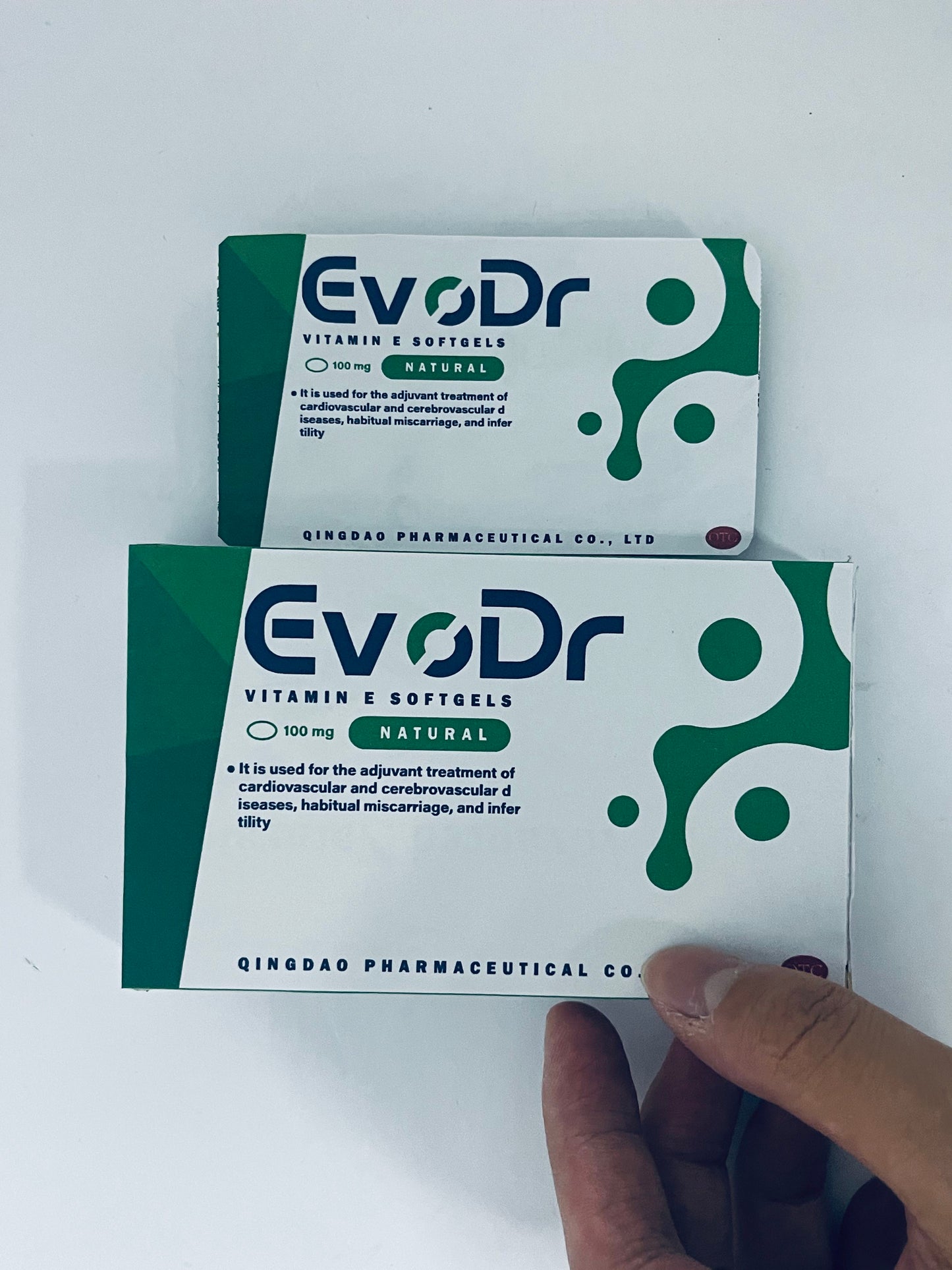 EvoDr Natural Vitamin E Softgels, 100mg | Antioxidant Support for Skin & Immune Health, Easy-to-Swallow Supplement