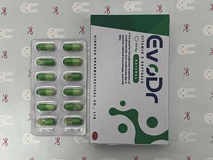 EvoDr Natural Vitamin E Softgels, 100mg | Antioxidant Support for Skin & Immune Health, Easy-to-Swallow Supplement