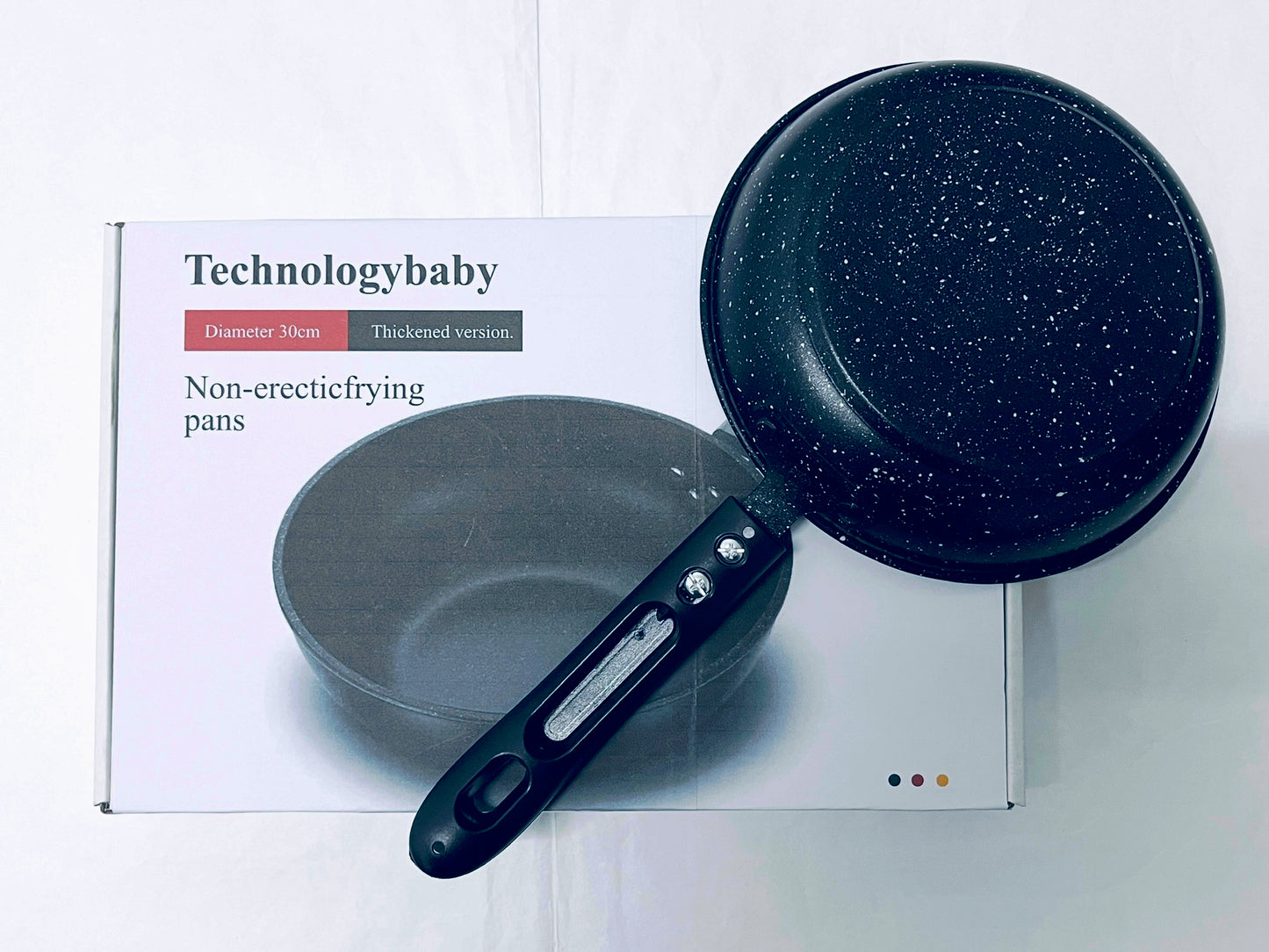 Technologybaby Non-electric frying pans Perfect for Omelettes & Deep Frying