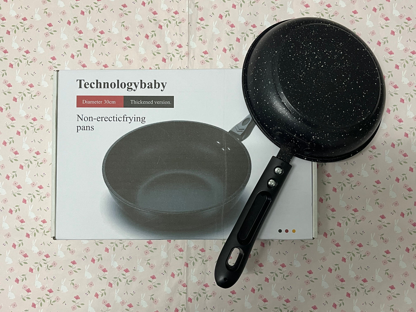 Technologybaby Non-electric frying pans Perfect for Omelettes & Deep Frying
