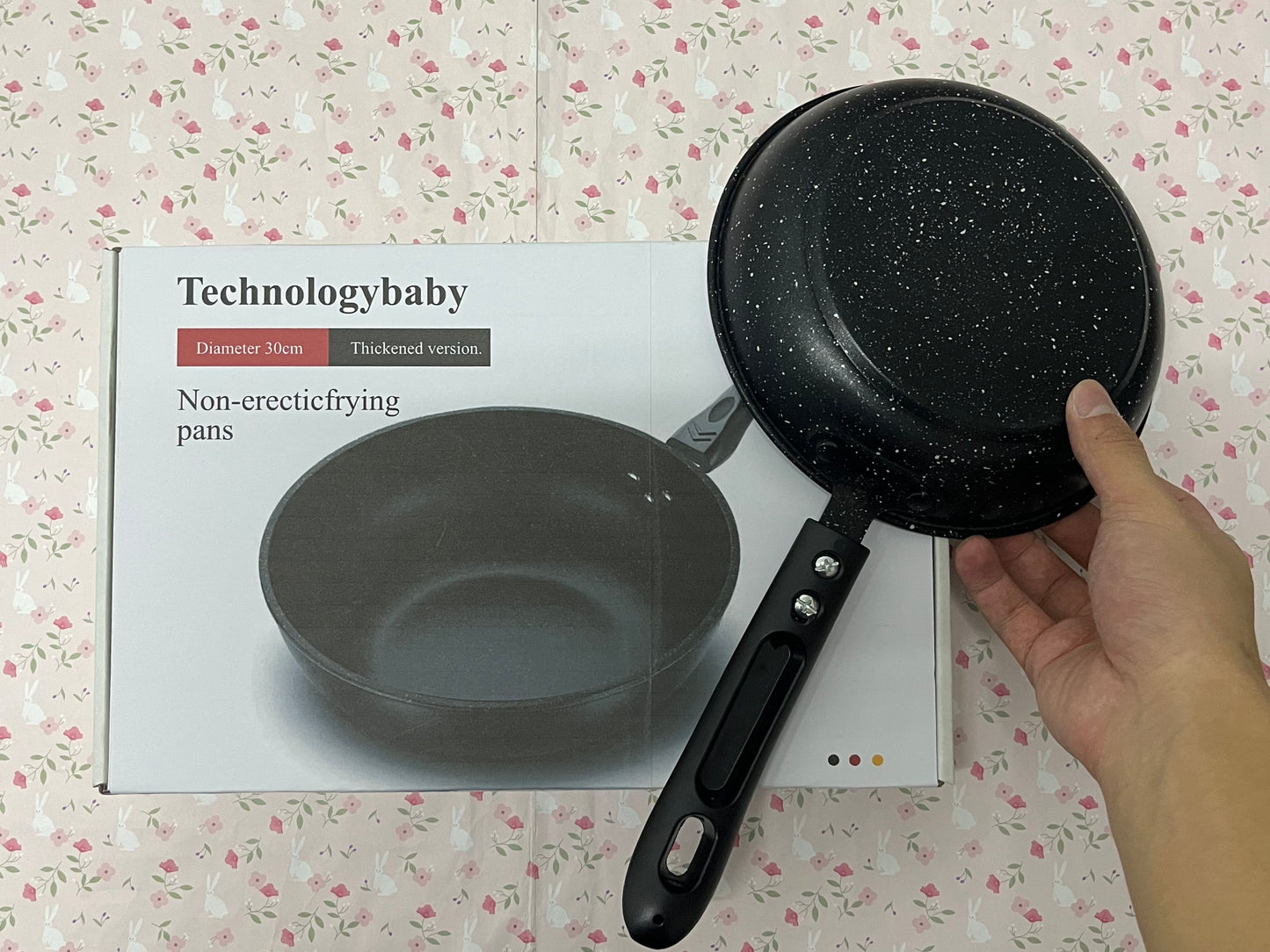 Technologybaby Non-electric frying pans Perfect for Omelettes & Deep Frying