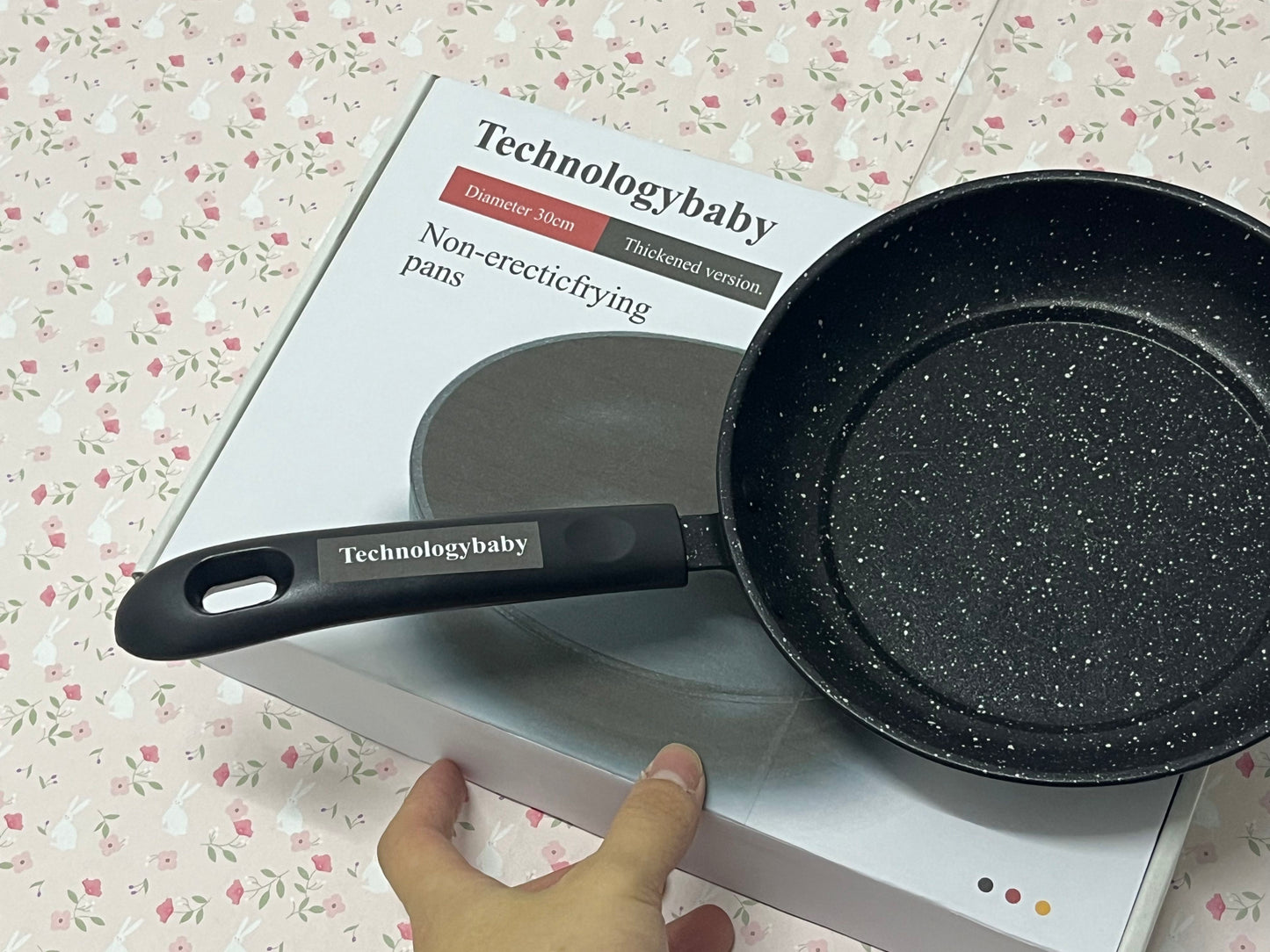 Technologybaby Non-electric frying pans Perfect for Omelettes & Deep Frying