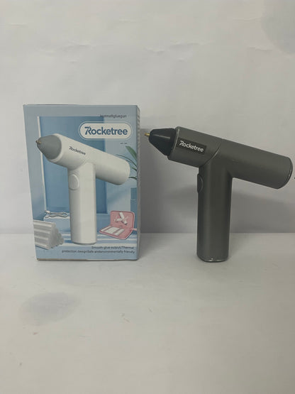 Rocketree Hot Glue Gun Kit, 30s Fast Heating, Mini Glue Gun, Compact & Portable with 2500mAh Built-in Battery, Auto Shut-Off, Ideal for DIY, School Crafts & Repairs
