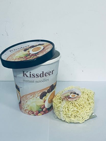 Kissdeer instant noodles Gourmet Instant Ramen bowl, Premium Microwavable Noodle Soup, Shin Gold, 3.56 Ounce