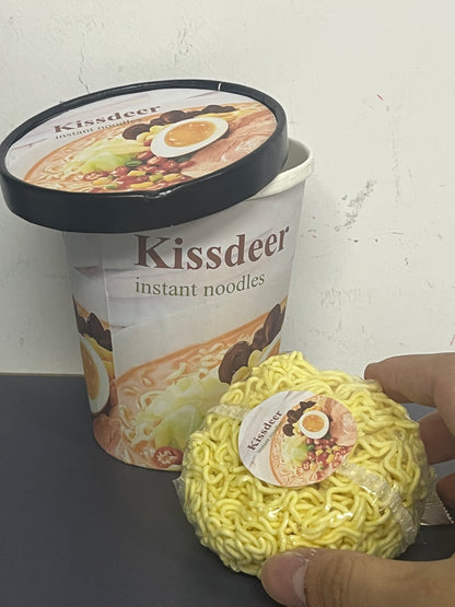 Kissdeer instant noodles Gourmet Instant Ramen bowl, Premium Microwavable Noodle Soup, Shin Gold, 3.56 Ounce
