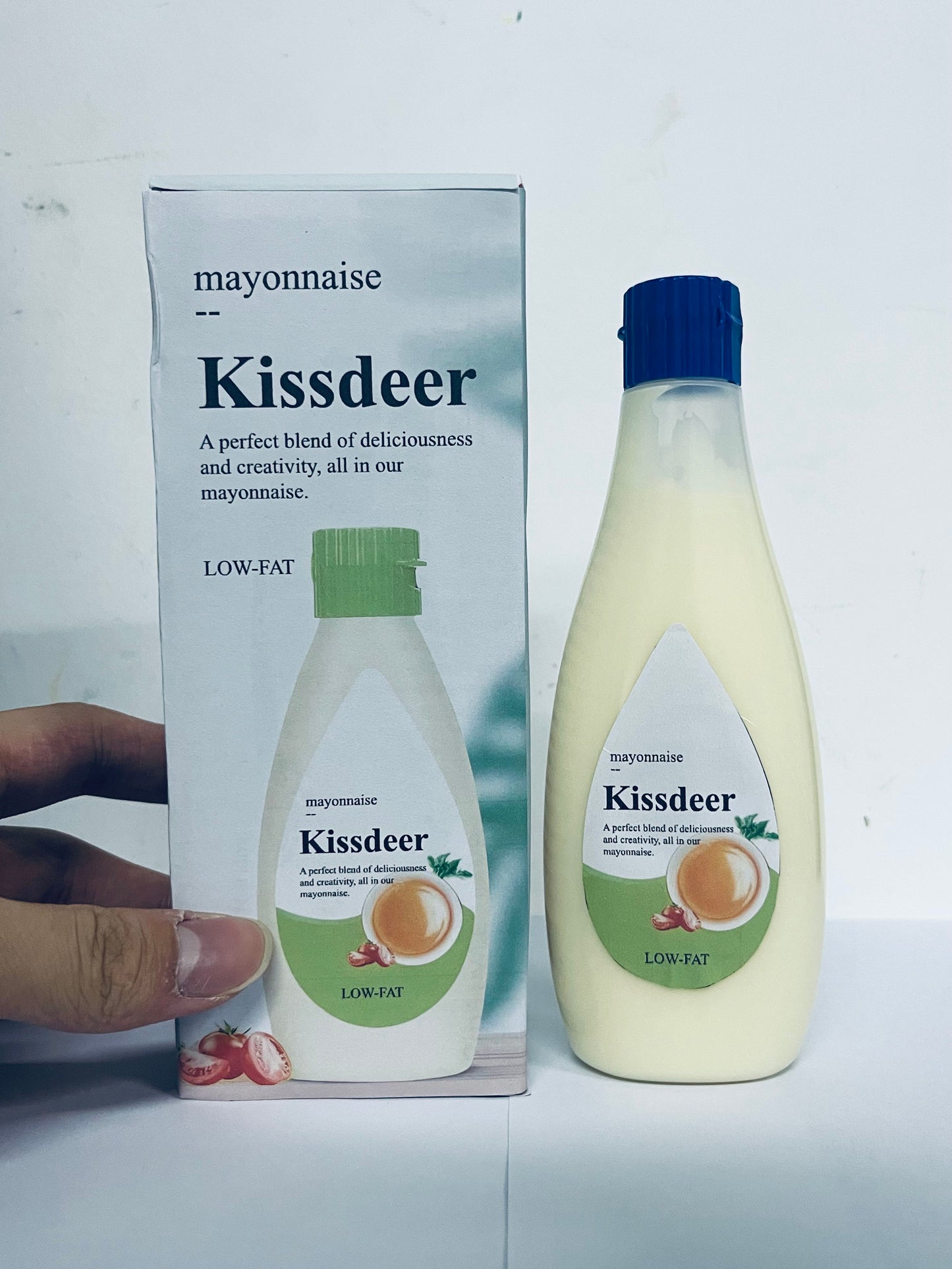Kissdeer mayonnaise Real Mayonnaise Real Mayo For a Creamy Sandwich Spread or Condiment Gluten Free, Made With 100% Cage-Free Eggs