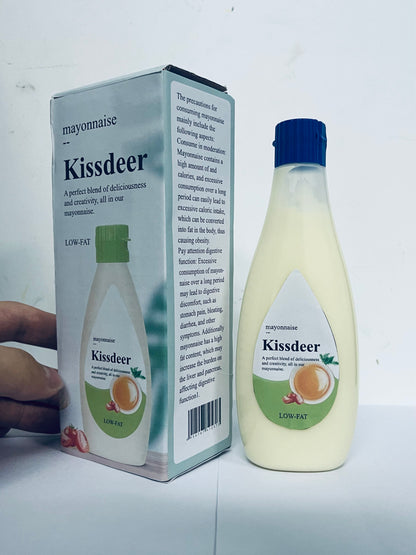 Kissdeer mayonnaise Real Mayonnaise Real Mayo For a Creamy Sandwich Spread or Condiment Gluten Free, Made With 100% Cage-Free Eggs