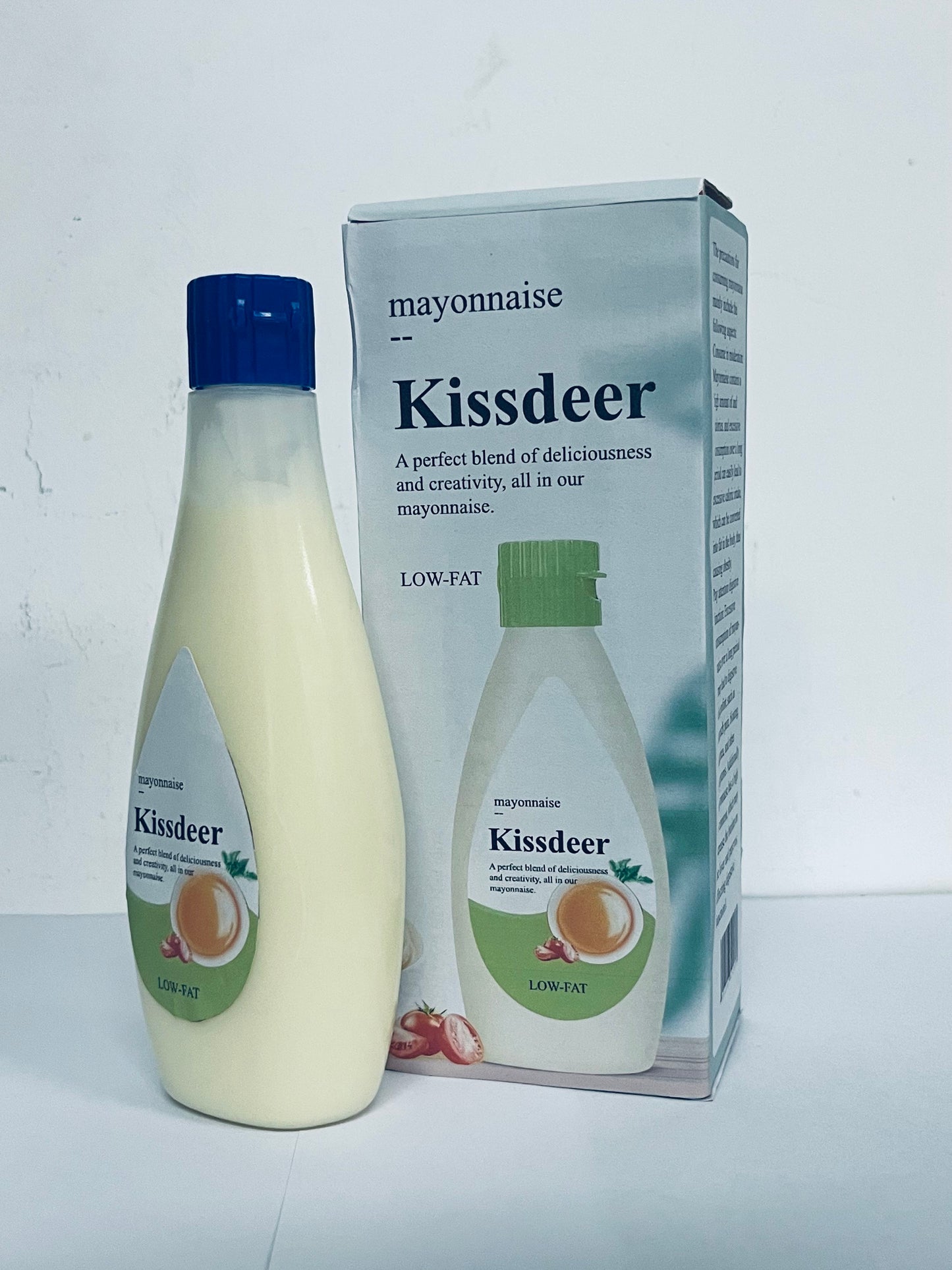 Kissdeer mayonnaise Real Mayonnaise Real Mayo For a Creamy Sandwich Spread or Condiment Gluten Free, Made With 100% Cage-Free Eggs