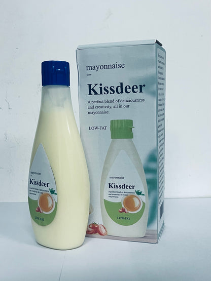 Kissdeer mayonnaise Real Mayonnaise Real Mayo For a Creamy Sandwich Spread or Condiment Gluten Free, Made With 100% Cage-Free Eggs