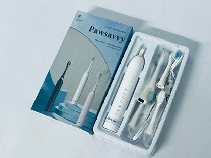 Pawsavvy Electric tooth brushes High Vibration Sonic Electronic Toothbrush for Adults with 2 Minutes Smart Timer, 5 Optional Modes
