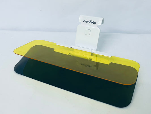arenauto Day and Night Anti-Glare Car Windshield Visor - Premium Quality Universal Sunshade and Anti-Dazzle Night-time Driving Auto Accessory