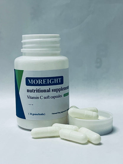 MOREIGHT nutritional supplements Vitamin C Supplement - Immune Support & Seasonal Wellness - Vegetarian Friendly