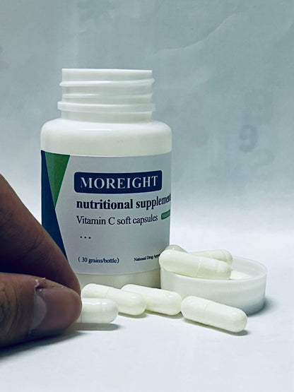 MOREIGHT nutritional supplements Vitamin C Supplement - Immune Support & Seasonal Wellness - Vegetarian Friendly