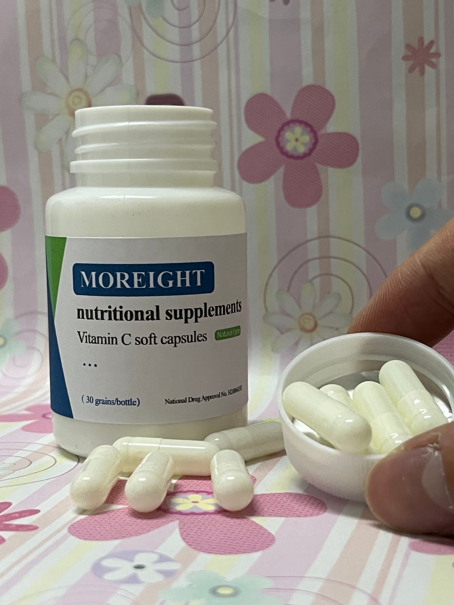 MOREIGHT nutritional supplements Vitamin C Supplement - Immune Support & Seasonal Wellness - Vegetarian Friendly