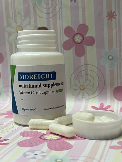 MOREIGHT nutritional supplements Vitamin C Supplement - Immune Support & Seasonal Wellness - Vegetarian Friendly