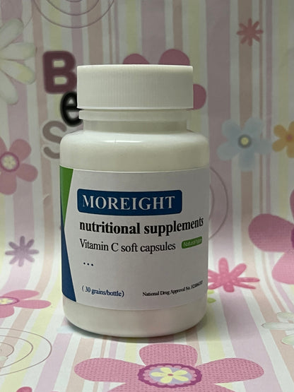MOREIGHT nutritional supplements Vitamin C Supplement - Immune Support & Seasonal Wellness - Vegetarian Friendly