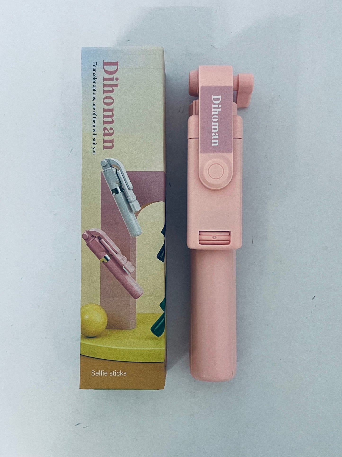 Dihoman Multi-Functional Selfie Stick Tripod with Bluetooth Remote, Portable Extendable