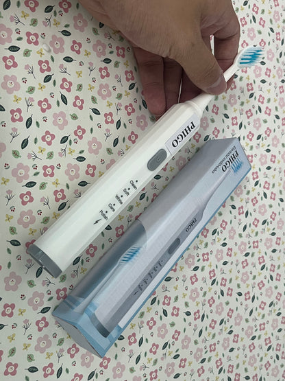 PHIGO Electrical toothbrushes Built Battery Speed Vibration USB Charging Electric Toothbrush for Adults Boys and Girls