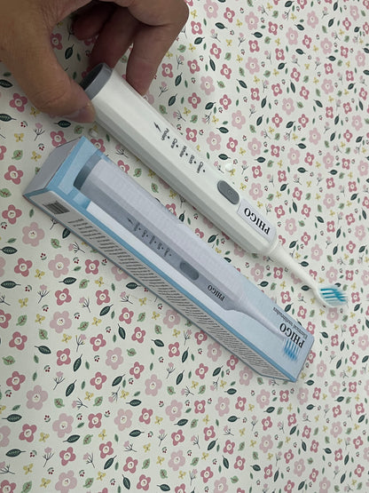 PHIGO Electrical toothbrushes Built Battery Speed Vibration USB Charging Electric Toothbrush for Adults Boys and Girls
