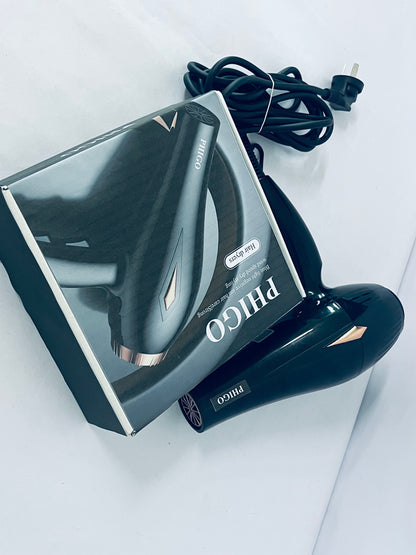 PHIGO Hair dryers Ionic Hair Dryer 2000W for Salon & Personal Use – Powerful, Fast & Quiet Drying for Curly Hair
