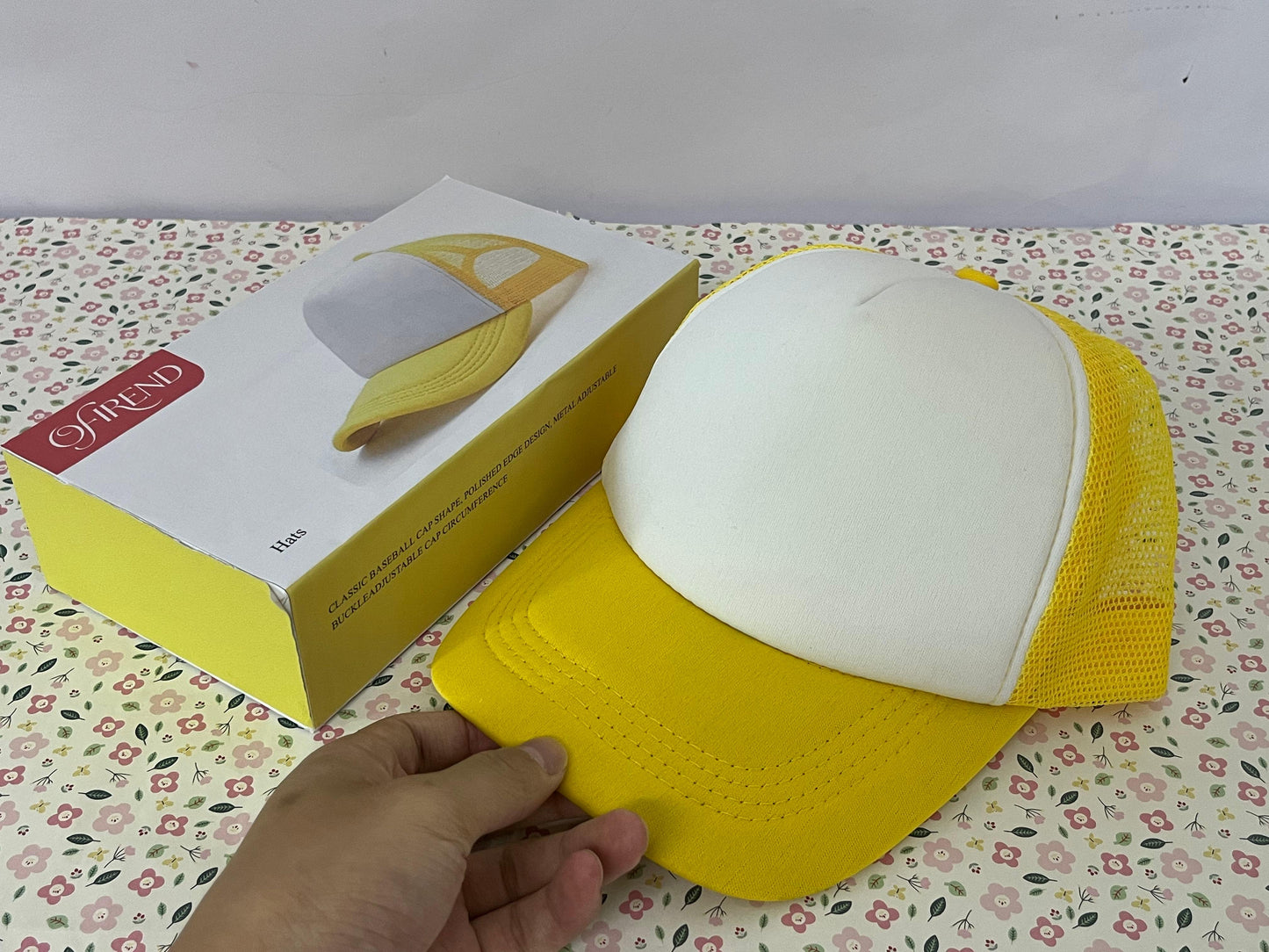 OFIREND Hats Blank Hats Adjustable Baseball Caps Hats for Men Women