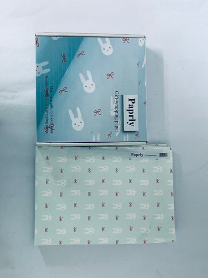 Paprly Gift-wrapping paper Office & Study Wrapping Paper cartoon Stationery Themed Designs Gift Wrap for Students,Teachers,Office