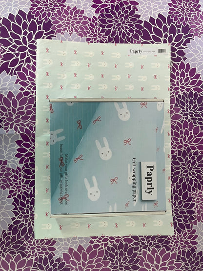 Paprly Gift-wrapping paper Office & Study Wrapping Paper cartoon Stationery Themed Designs Gift Wrap for Students,Teachers,Office