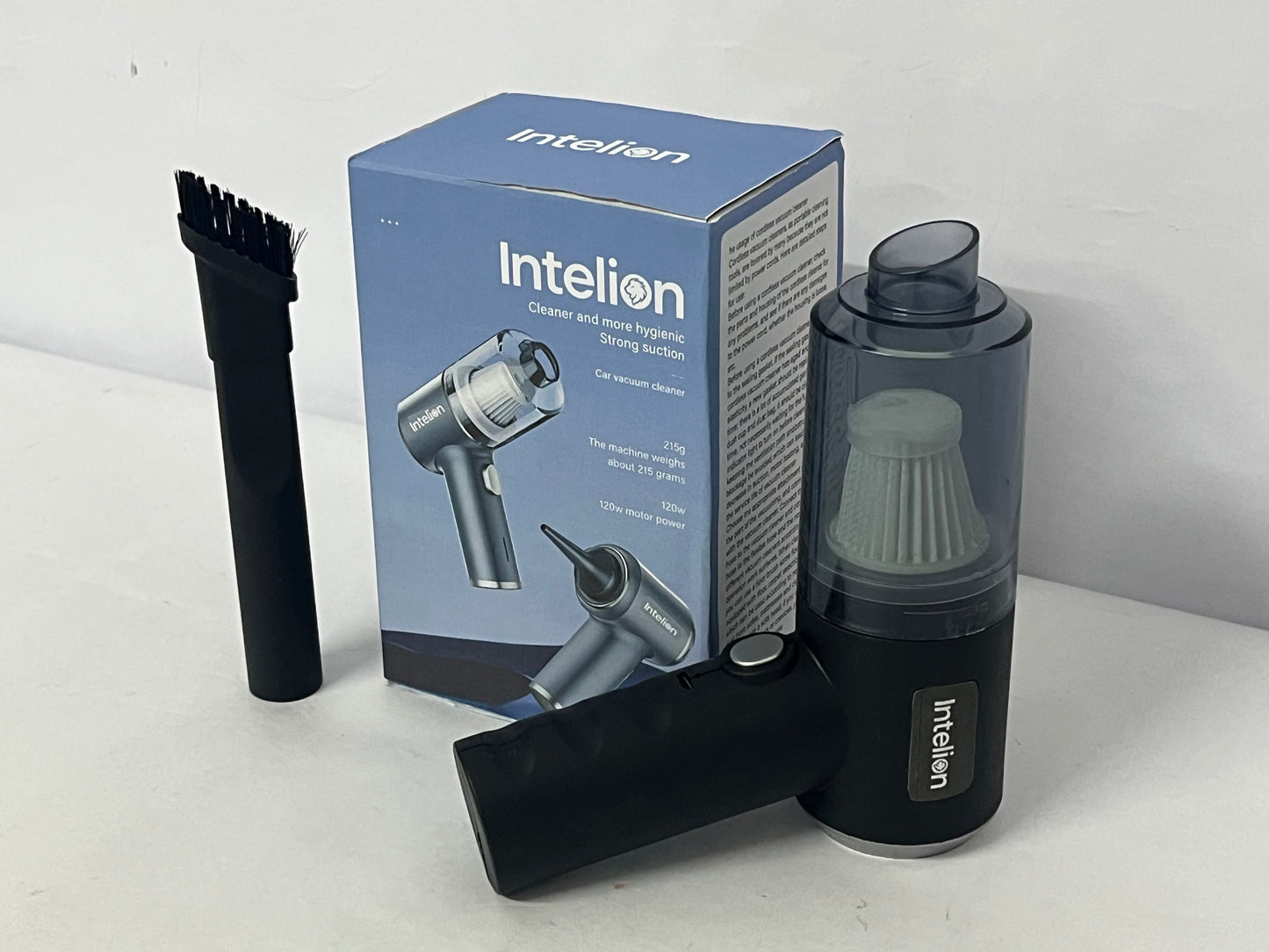 Intelion Car Handheld Vacuum Cleaner, Strong Suction, Portable & Lightweight, Multi-Scenario Cleaning Tool