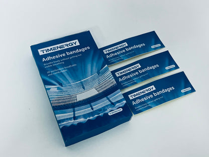 TIMENERGY Adhesive bandages Sterile Flexible Fabric Comfortable Flexible Protection