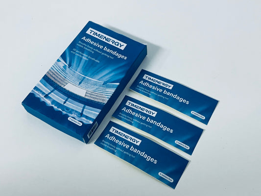 TIMENERGY Adhesive bandages Sterile Flexible Fabric Comfortable Flexible Protection