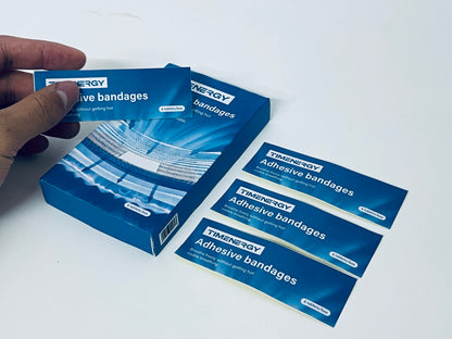 TIMENERGY Adhesive bandages Sterile Flexible Fabric Comfortable Flexible Protection