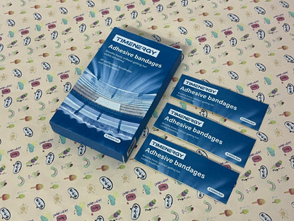 TIMENERGY Adhesive bandages Sterile Flexible Fabric Comfortable Flexible Protection