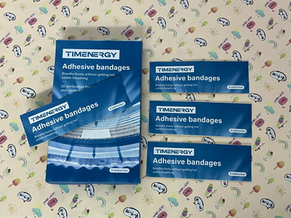 TIMENERGY Adhesive bandages Sterile Flexible Fabric Comfortable Flexible Protection