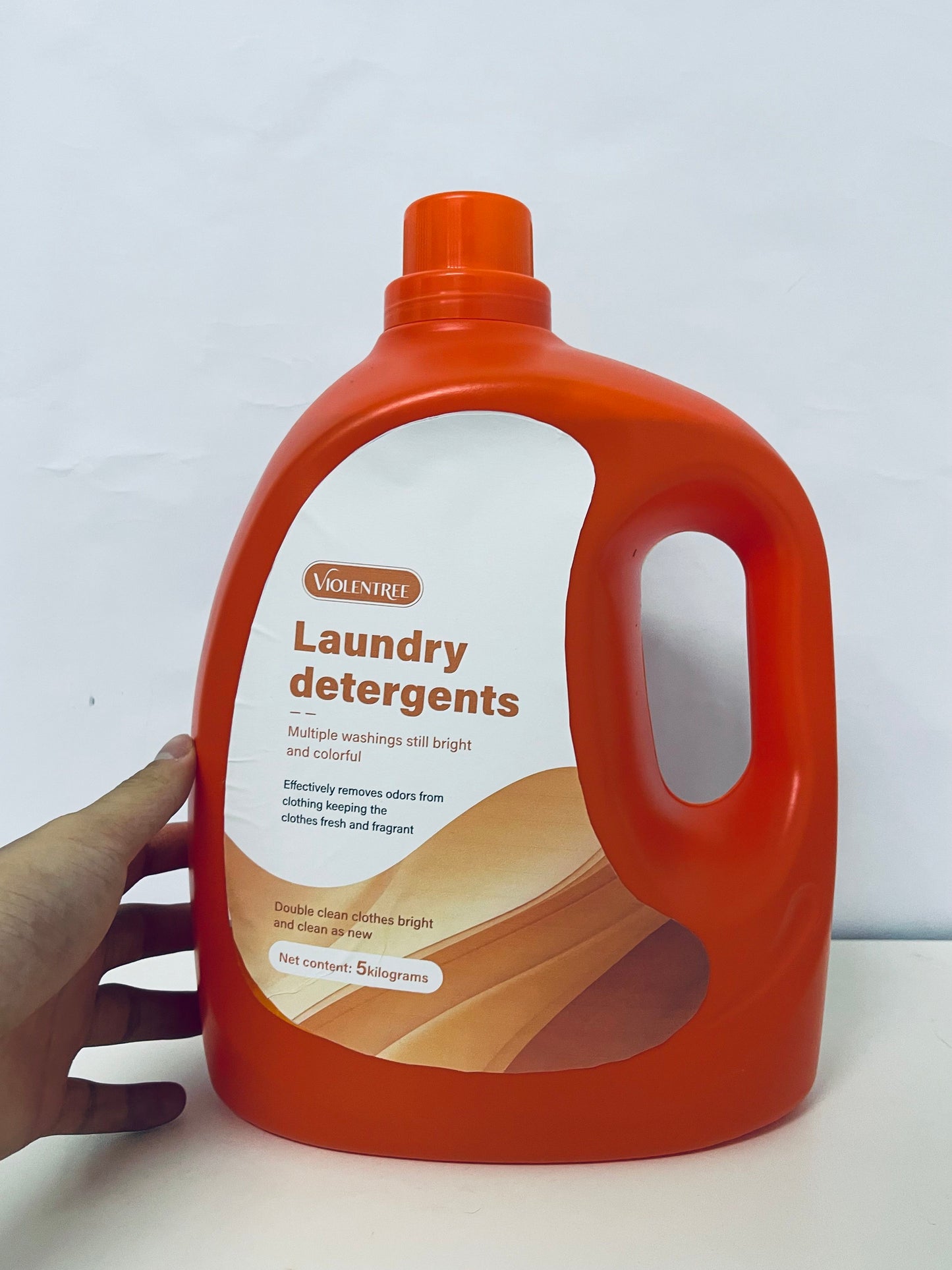 VIOLENTREE Laundry detergents Basics Concentrated Liquid Laundry Detergent, Free of Perfumes & Clear of Dyes
