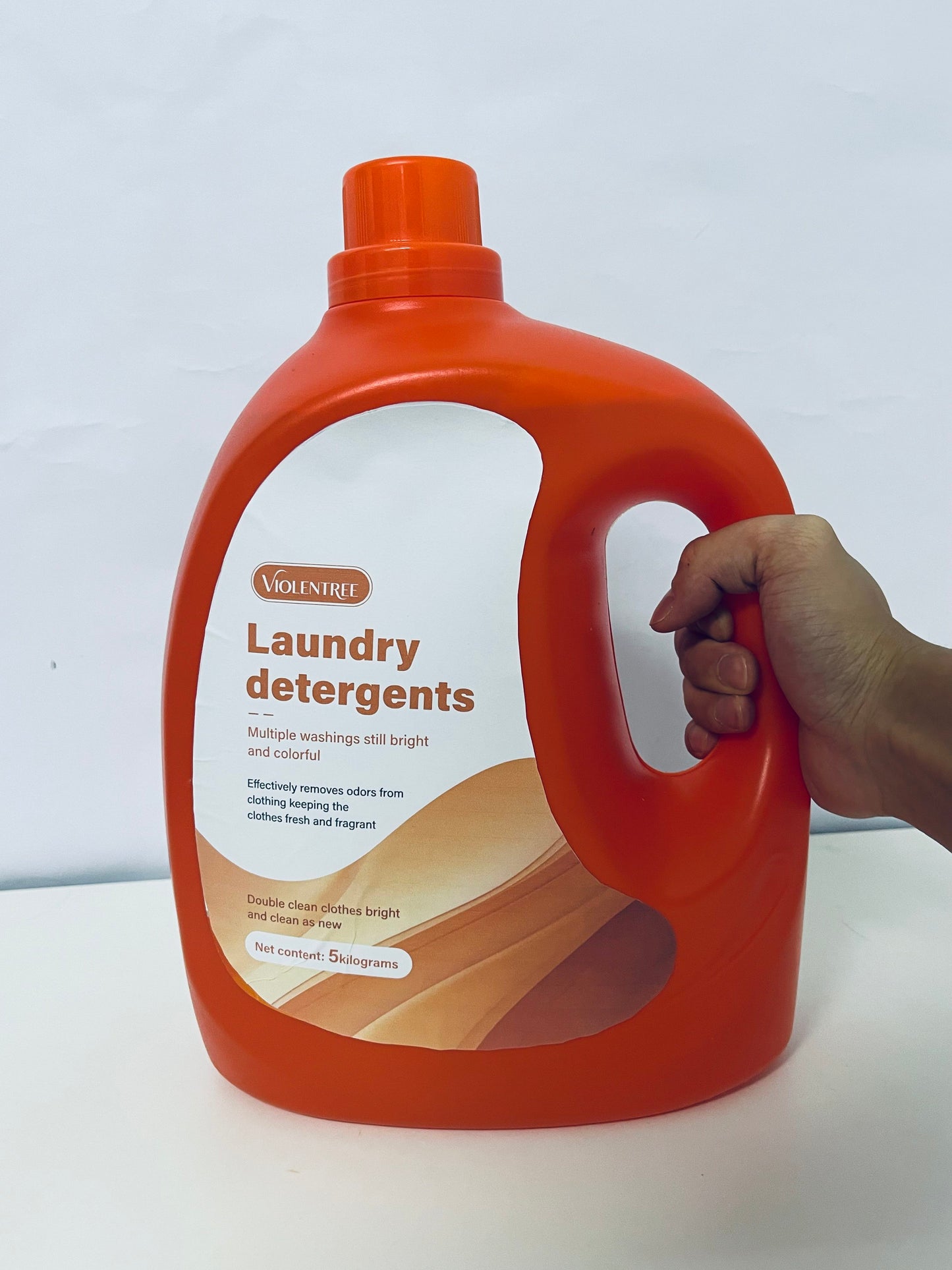 VIOLENTREE Laundry detergents Basics Concentrated Liquid Laundry Detergent, Free of Perfumes & Clear of Dyes