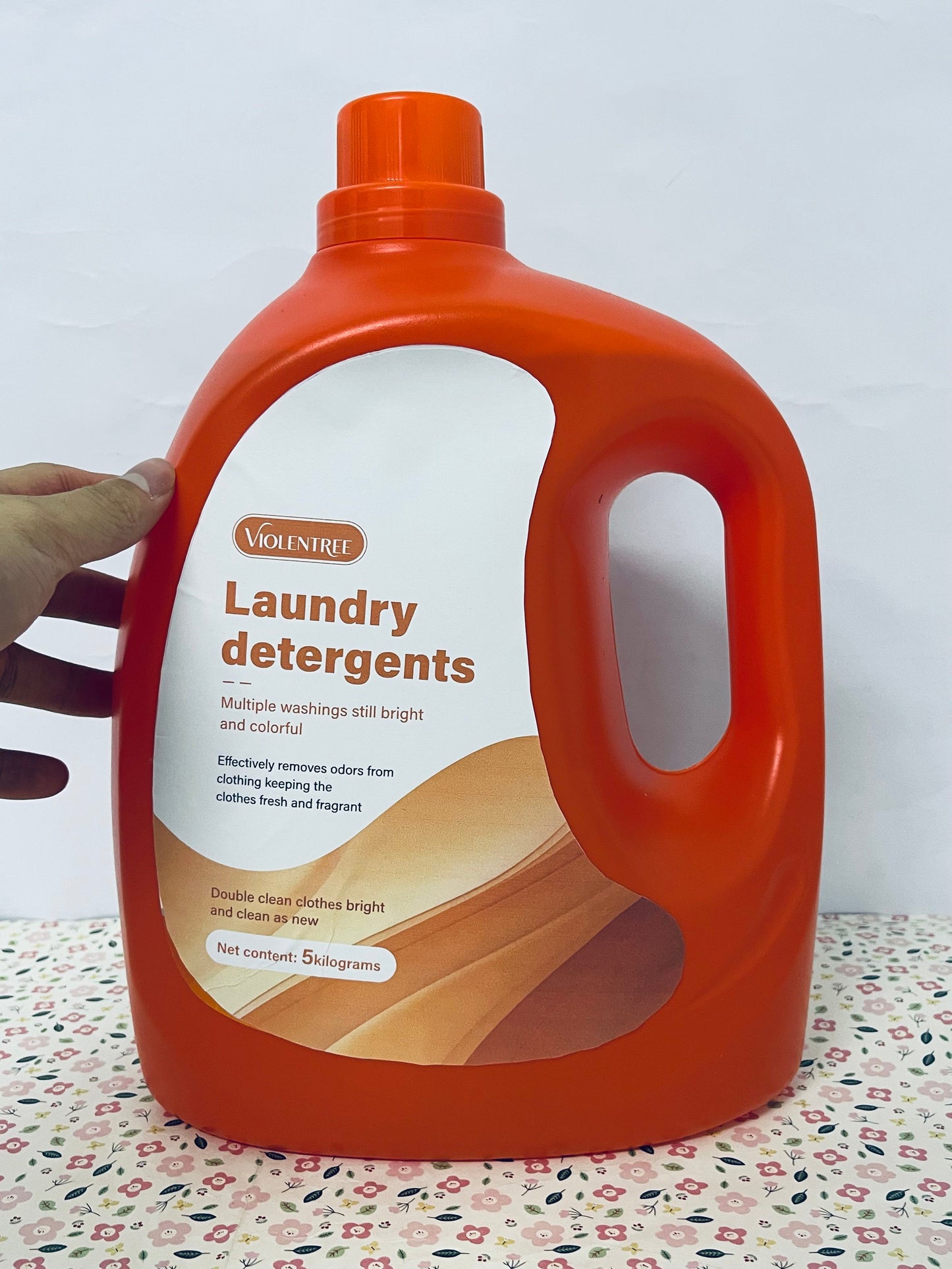 VIOLENTREE Laundry detergents Basics Concentrated Liquid Laundry Detergent, Free of Perfumes & Clear of Dyes