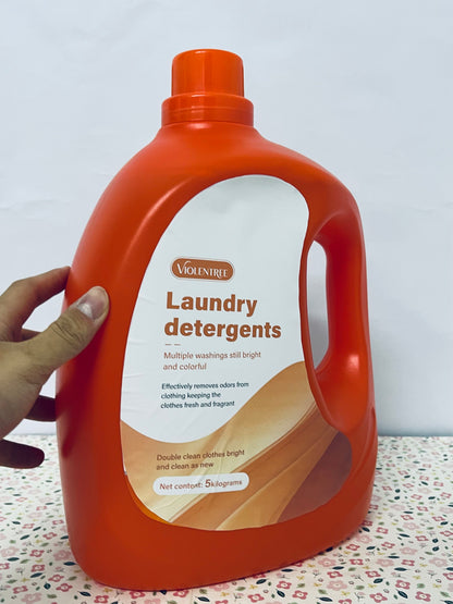 VIOLENTREE Laundry detergents Basics Concentrated Liquid Laundry Detergent, Free of Perfumes & Clear of Dyes