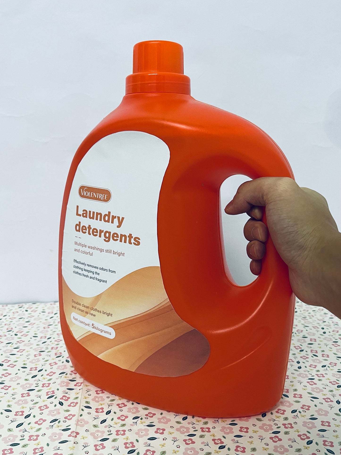 VIOLENTREE Laundry detergents Basics Concentrated Liquid Laundry Detergent, Free of Perfumes & Clear of Dyes